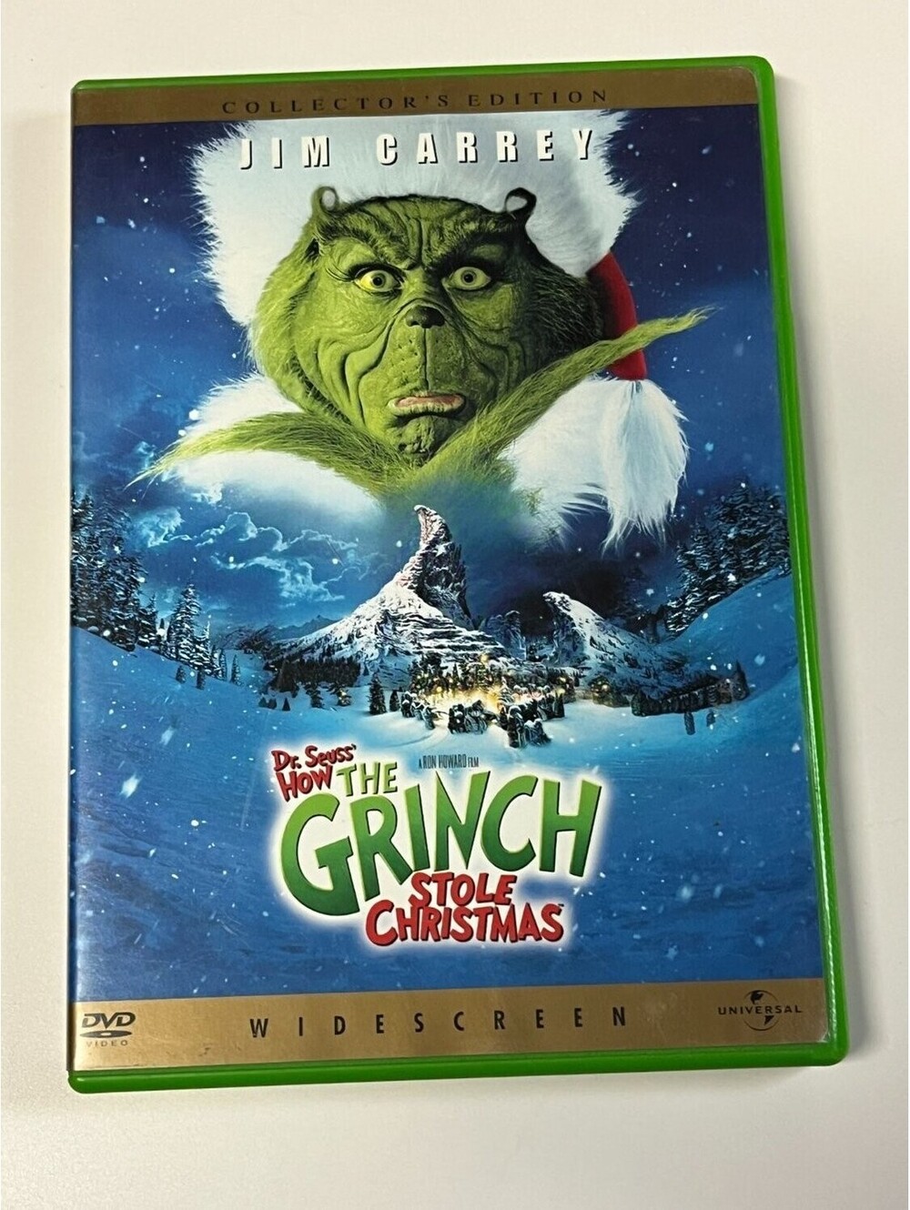 Dr. Seuss' How the Grinch Stole Christmas DVD Collector's Edition Jim Carrey